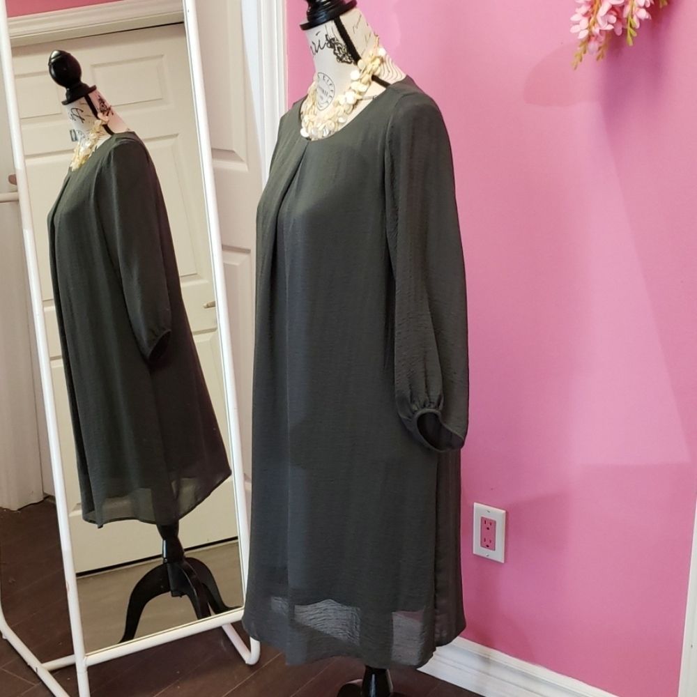 H&M 🖤💕🖤Loose Light Lined DRESS  Size 14